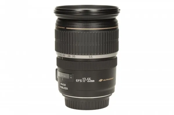 Canon EF-S - Zoomobjektiv - 17 mm - 55 mm - f/2.8 IS USM - Canon EF/EF-S - for EOS 1000, 40, 450, 50, 500, 7D, Kiss F, Kiss X2, Kiss X3, Rebel T1i, Rebel XS, Rebel XSi