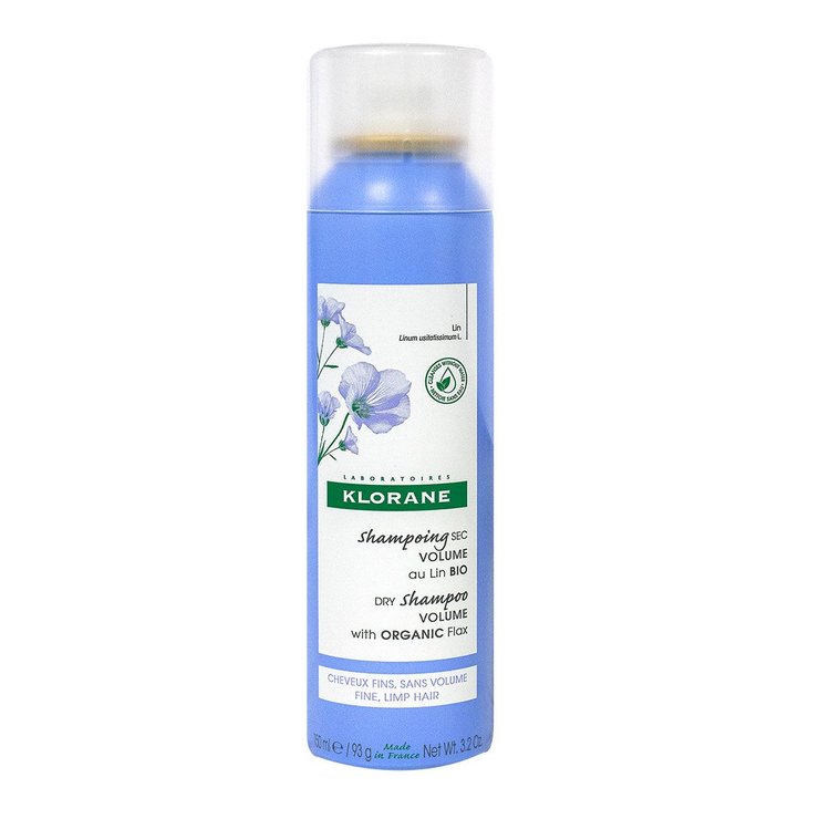 Shampooing sec Volume cheveux fins lin bio 150ml