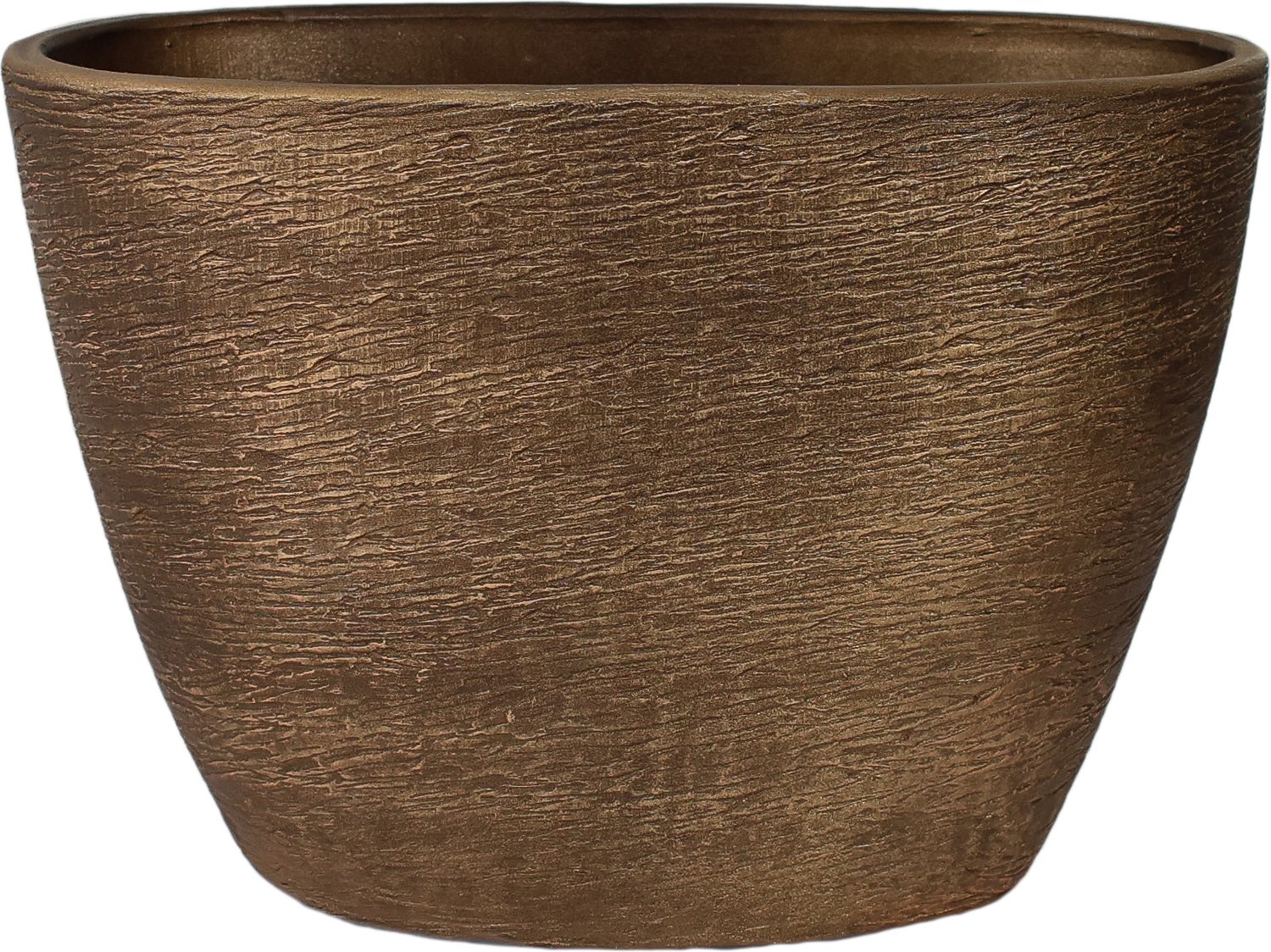 HS bloempot Osaka goud 33 x 16 x 26 cm