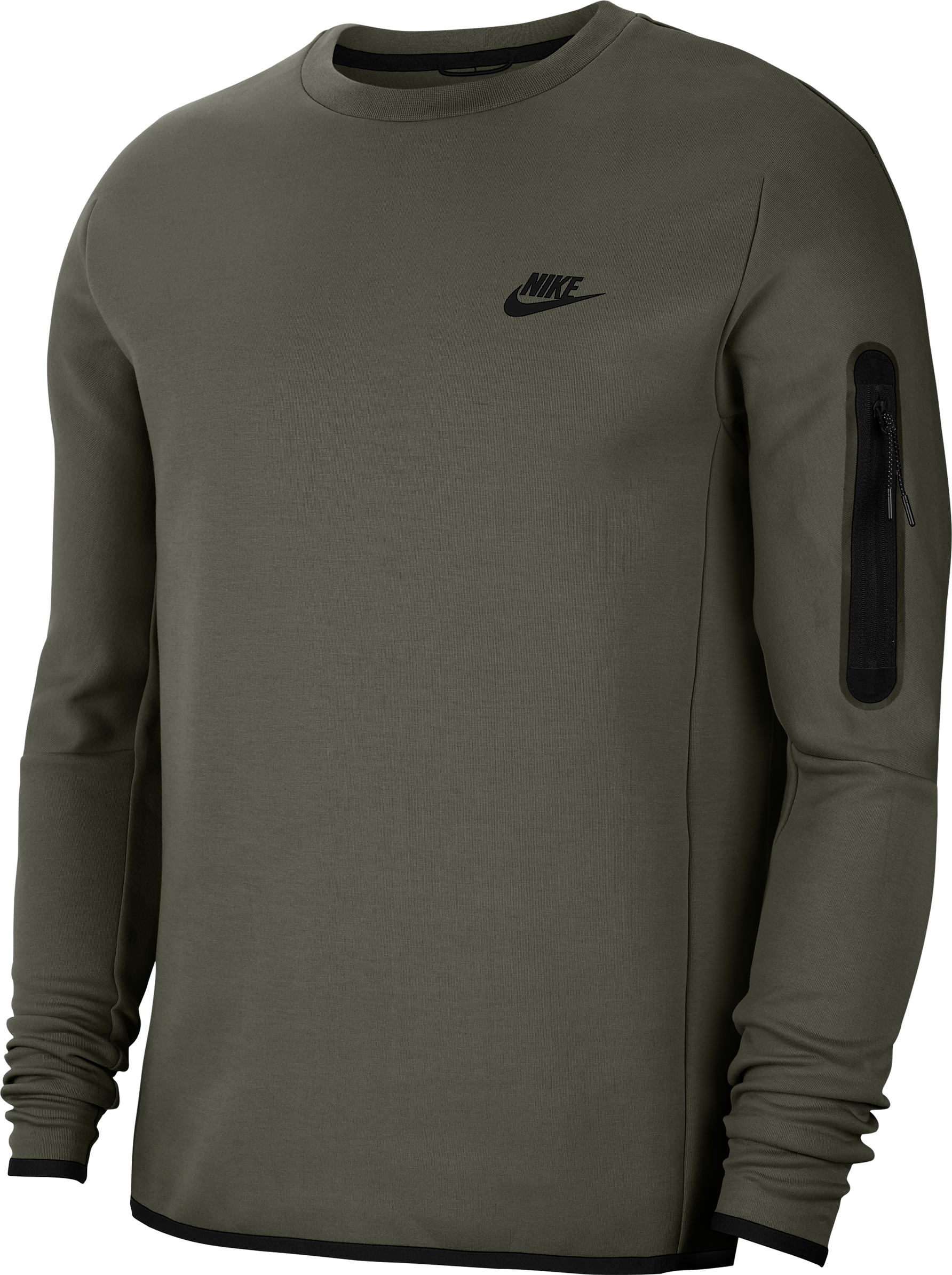 Nike Tech Fleece Crew Sweatshirt Grün F380