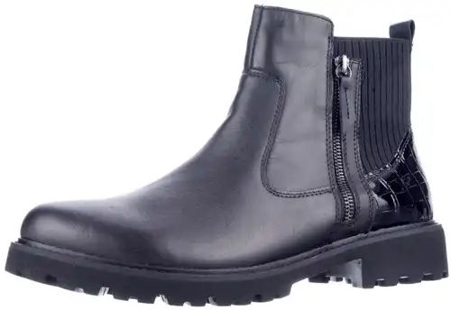 Remonte zwart D8655-00 - maat 43 enkellaars zwart - maat 43 Calandschoen