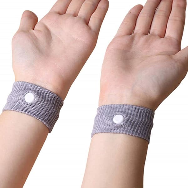 2x Armbånd mot Reisesyke og Ubehag