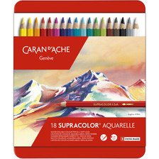 Crayons de couleur SUPRACOLOR,étui métal de 120