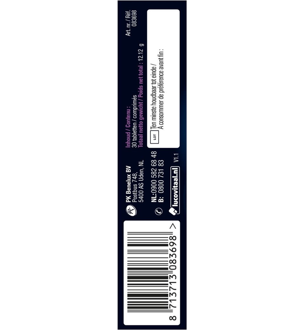 Lucovitaal Rust Balans (30 tabletten)