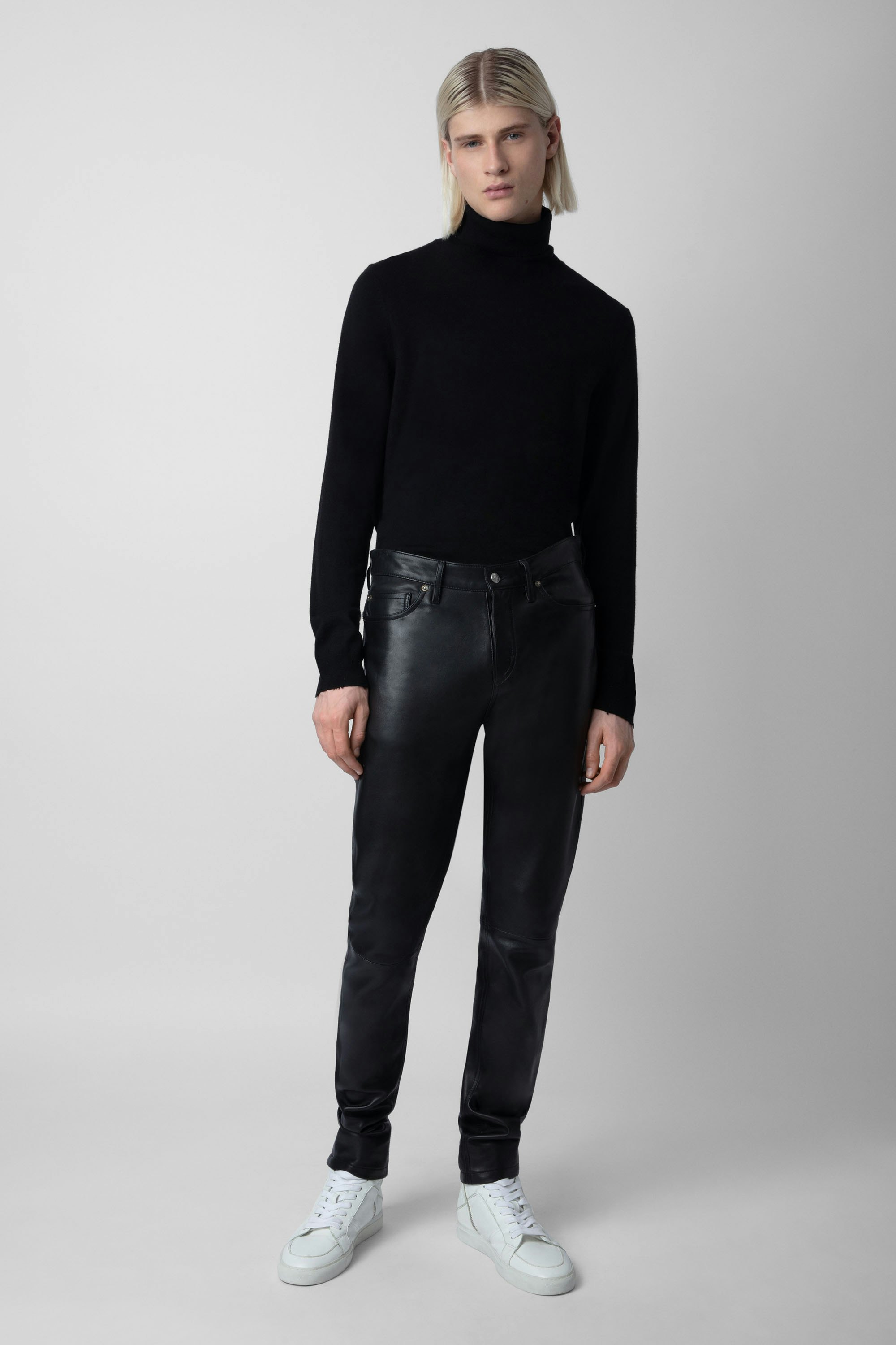 Pantalon Leather David Cuir