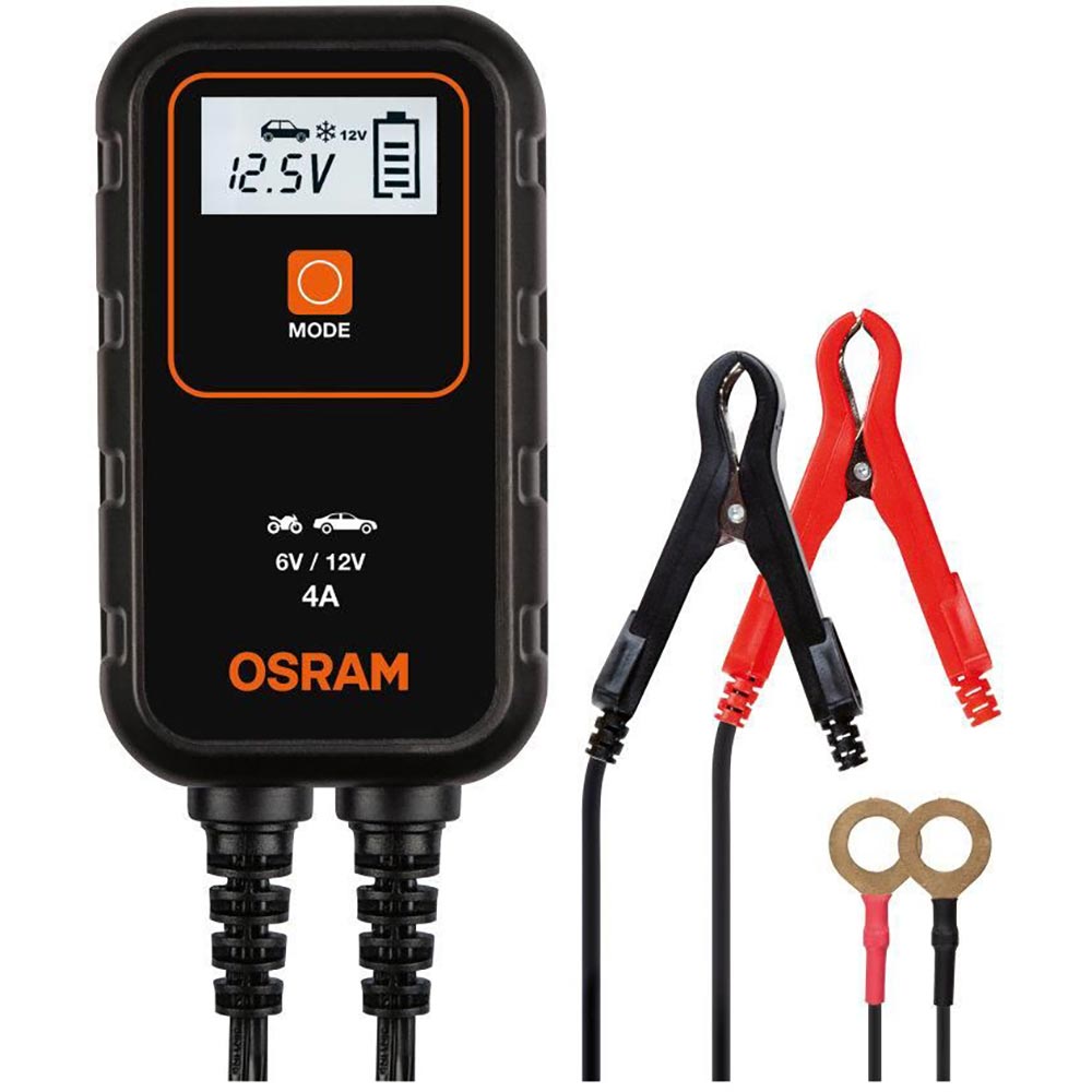 Osram - Chargeur de batterie 6V/12V 4A