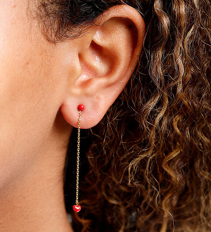 Design Letters ?reringe m. K?de - 2 stk. - Little Big Love - 18K
