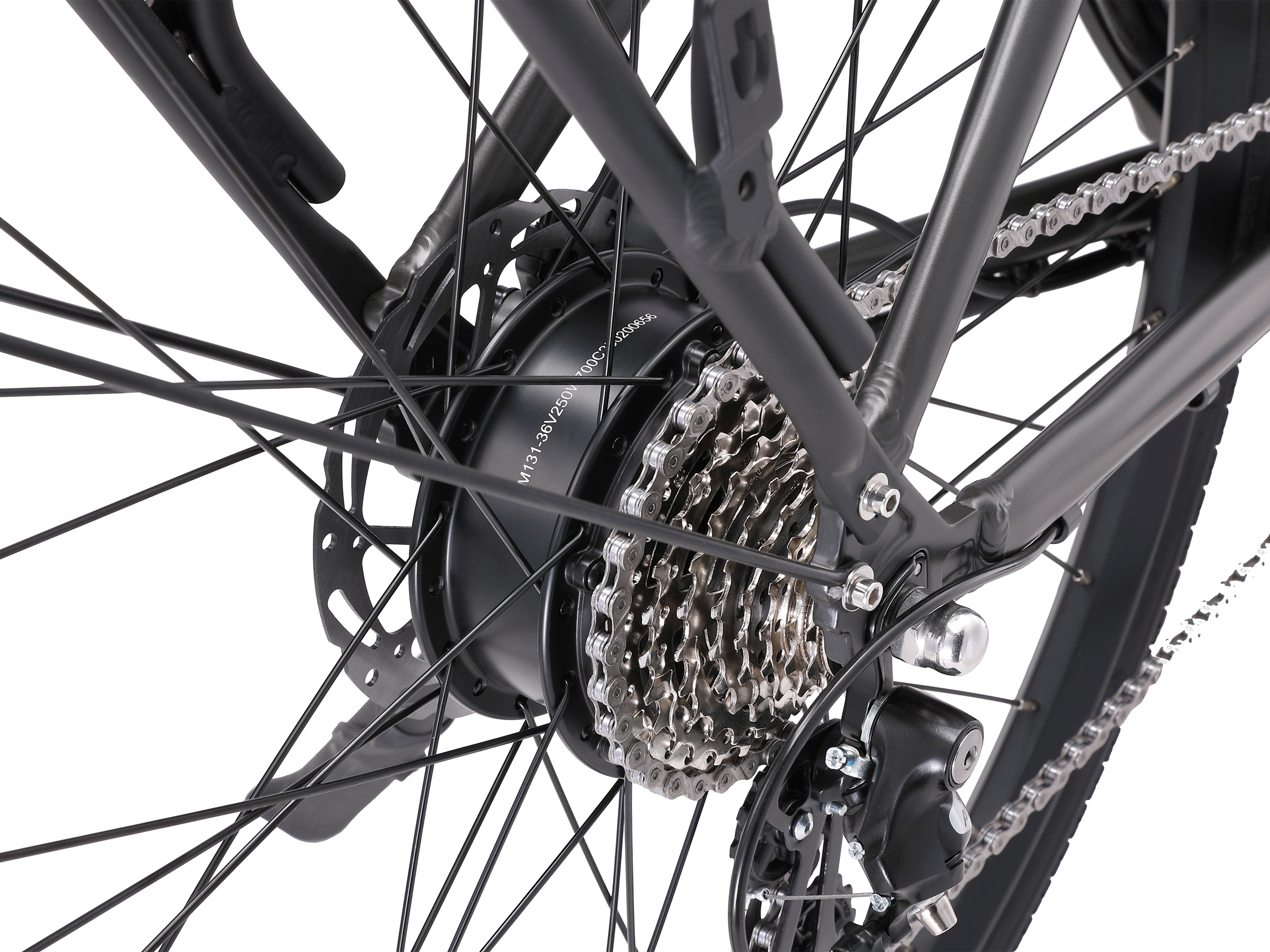 E-Bike Citybike DASH anthrazit