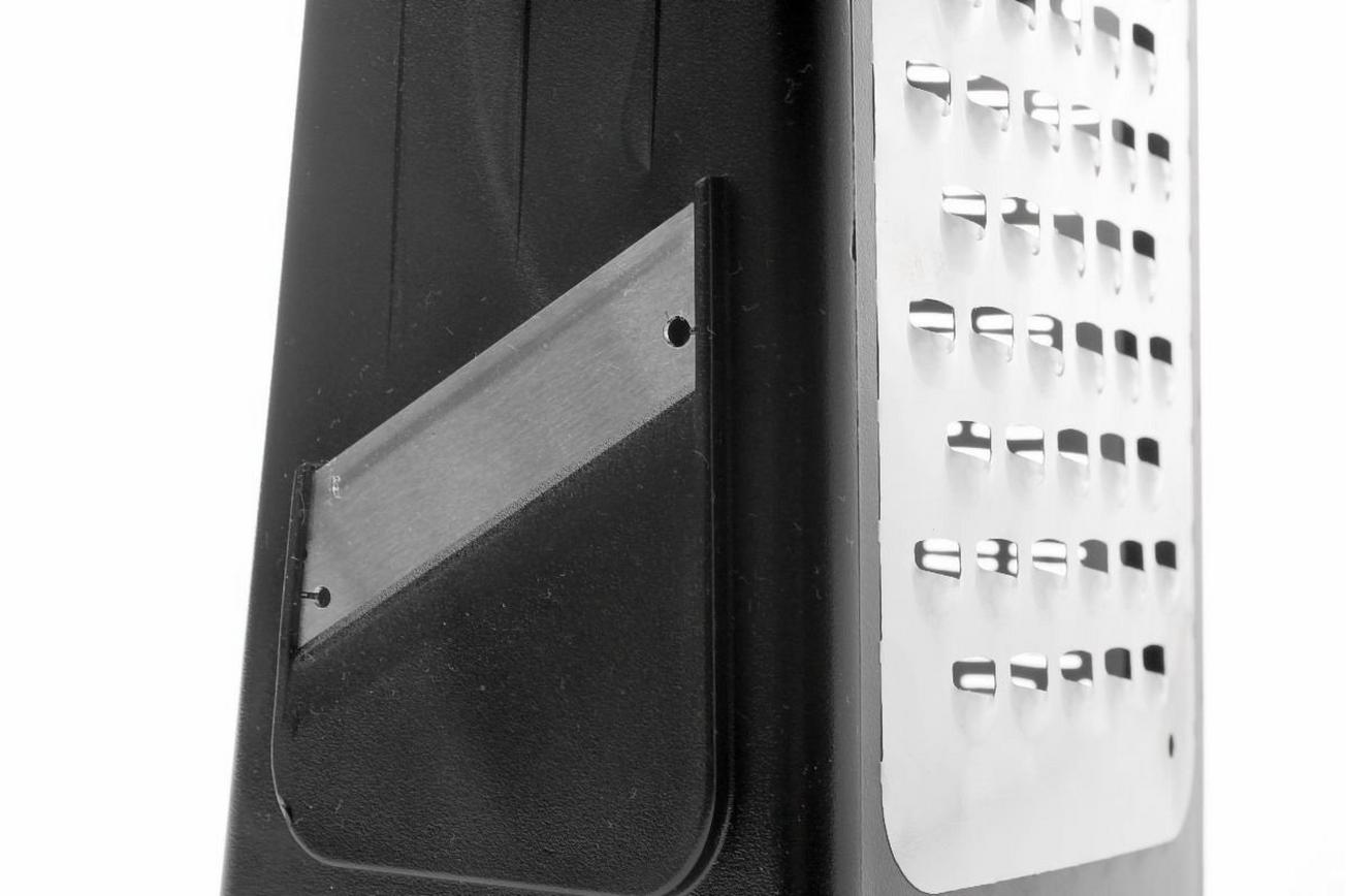 Microplane 4 zijdige rasp Box Grater zwart