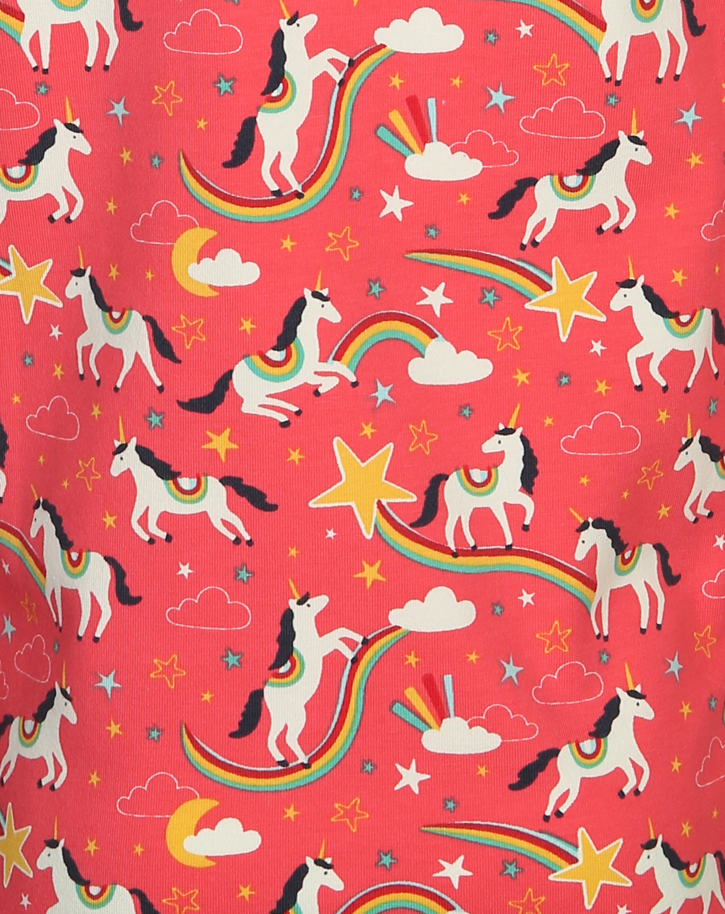 Langarmshirt BRYHER - UNICORN in watermelon