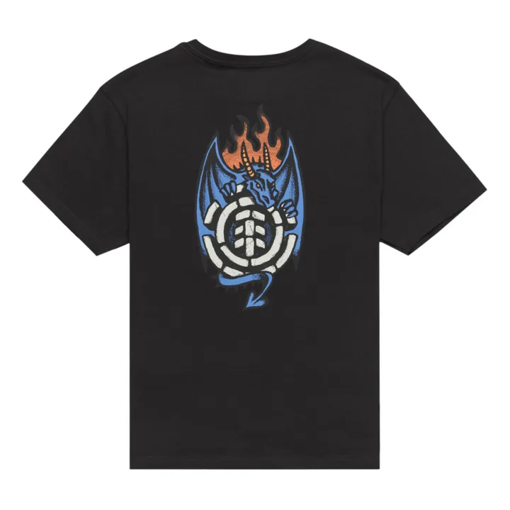 Element T-shirt Dragon | Noir