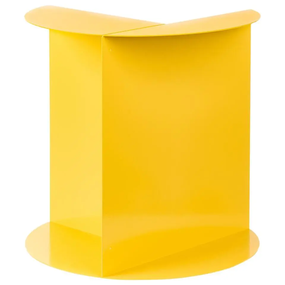 TAGGART - Bijzettafel - Geel - IJzer