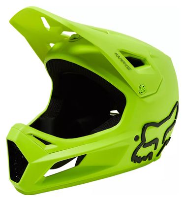 Casque Integral Enfant Fox Rampage Jaune Fluo