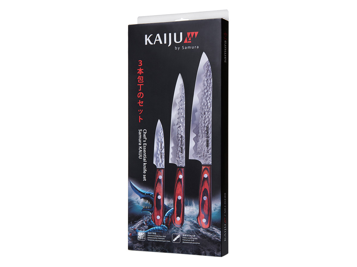 Samura Kaiju Chef's Ess 3-delige messenset