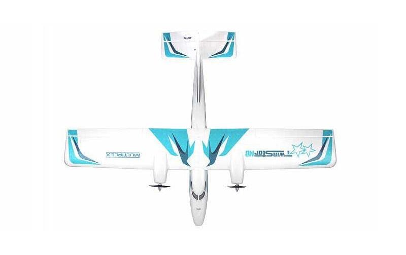 Flugzeug Twinstar ND Bausatz<br>Motorflugzeug