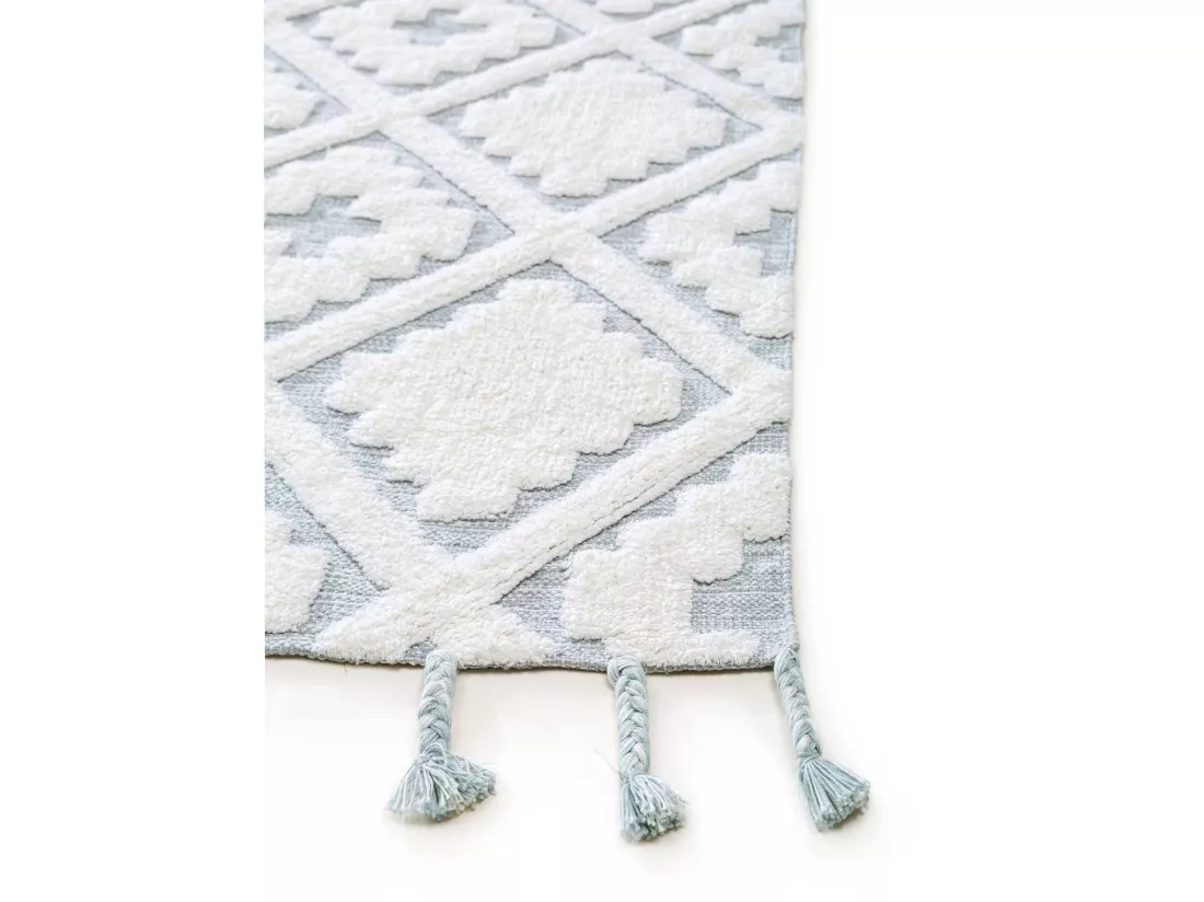 Tapis lavables pour enfants Matheo Menthe 120x170 cm