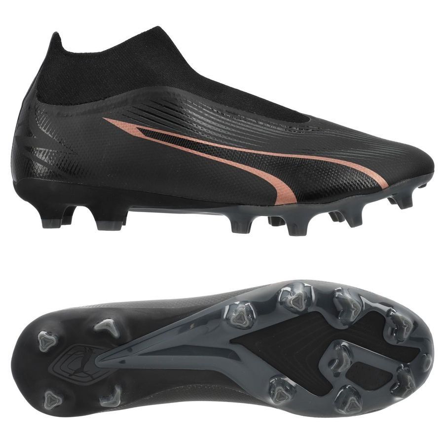 PUMA Ultra Match   Laceless FG/AG Eclipse - Noir/Copper Rose
