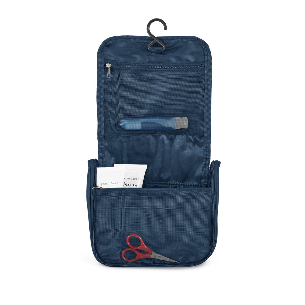 hi!dea 92724 - Trousse de toilette en microfibre avec plusieurs poches