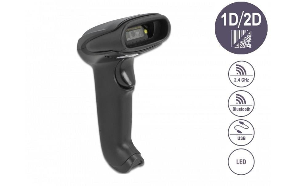 Barcode Scanner 90562 USB & Bluetooth 1D/2D2D-Barcodescanner mit flexibler Anbindungsmöglichkeit