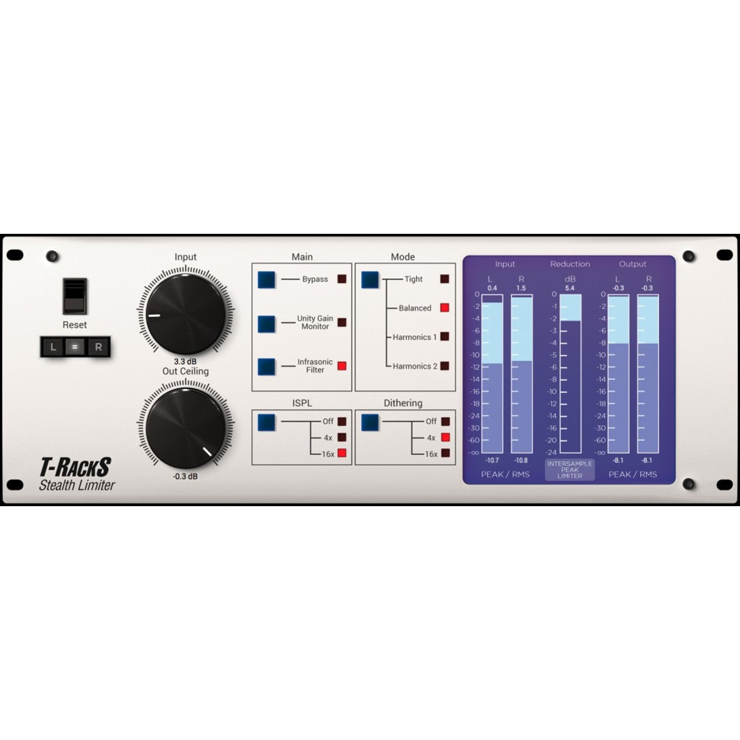 IK Multimedia T-RackS Stealth Limiter (download)