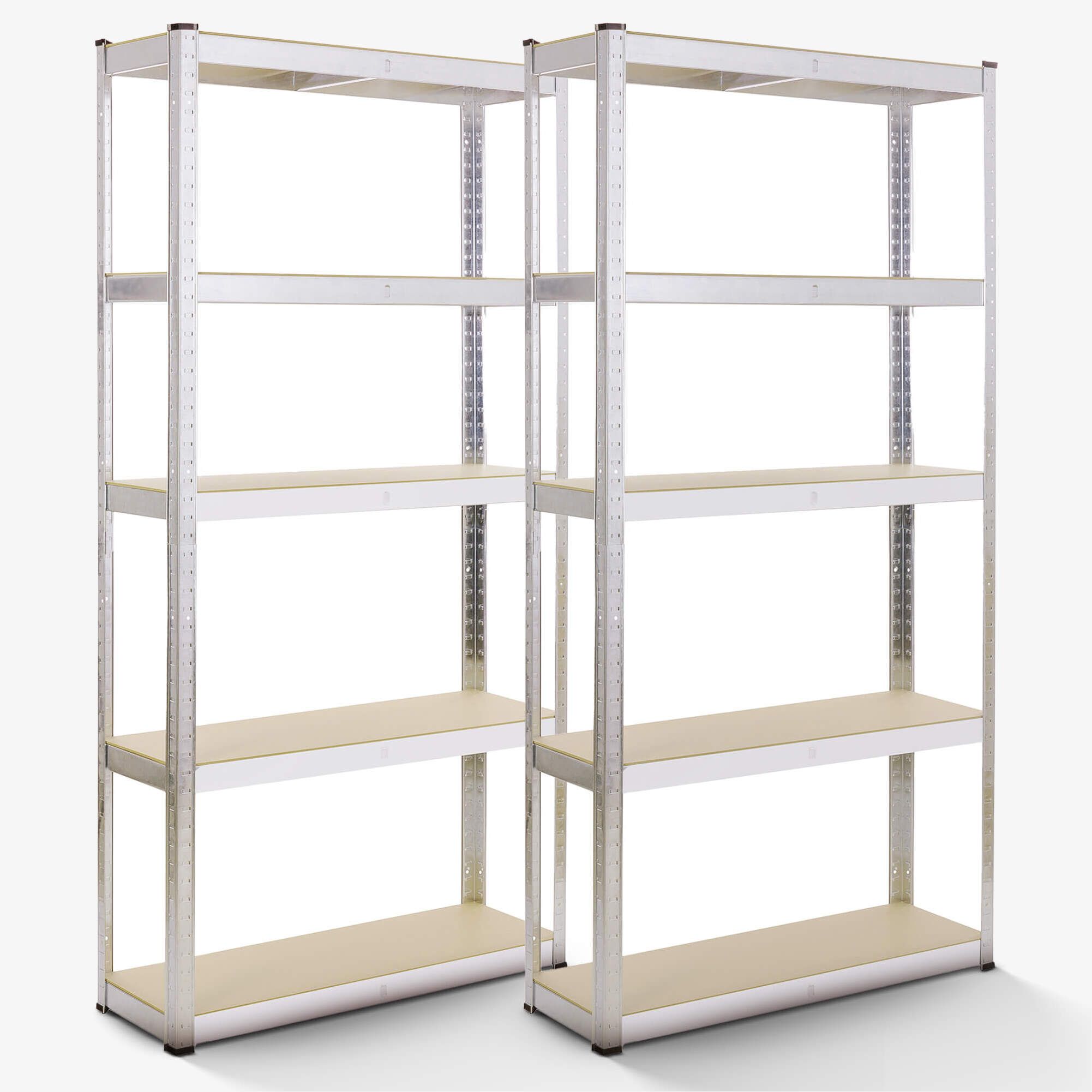 Schwerlastregal 180x90x40cm 875kg 2 Stück