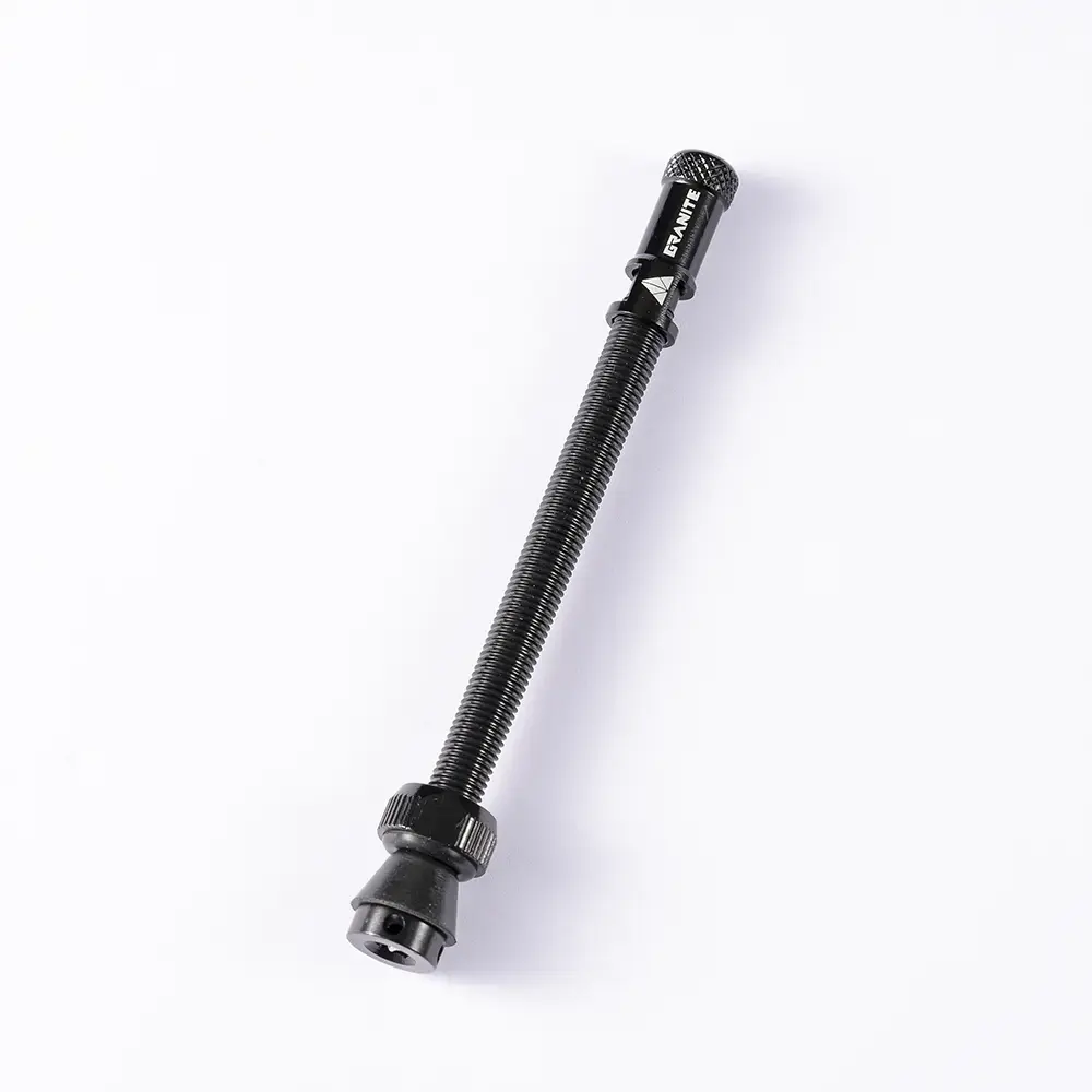 Granite Design Juicy CNC Valve Cap Zwart