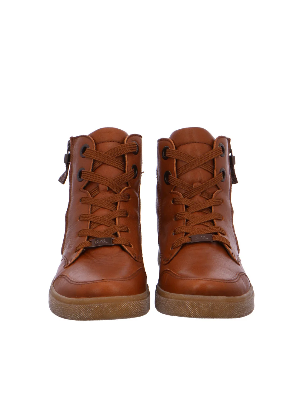 Hightop Sneaker Rom-Sport cognac