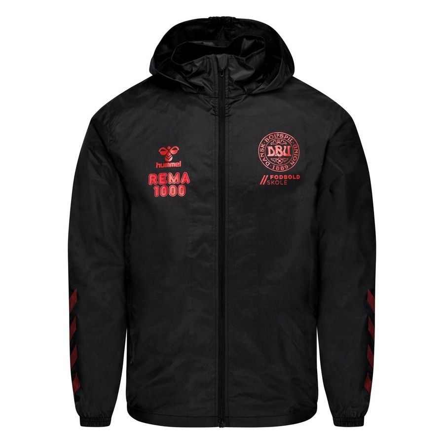 Hummel Veste DBU Fodboldskole 2023 - Noir/Rouge