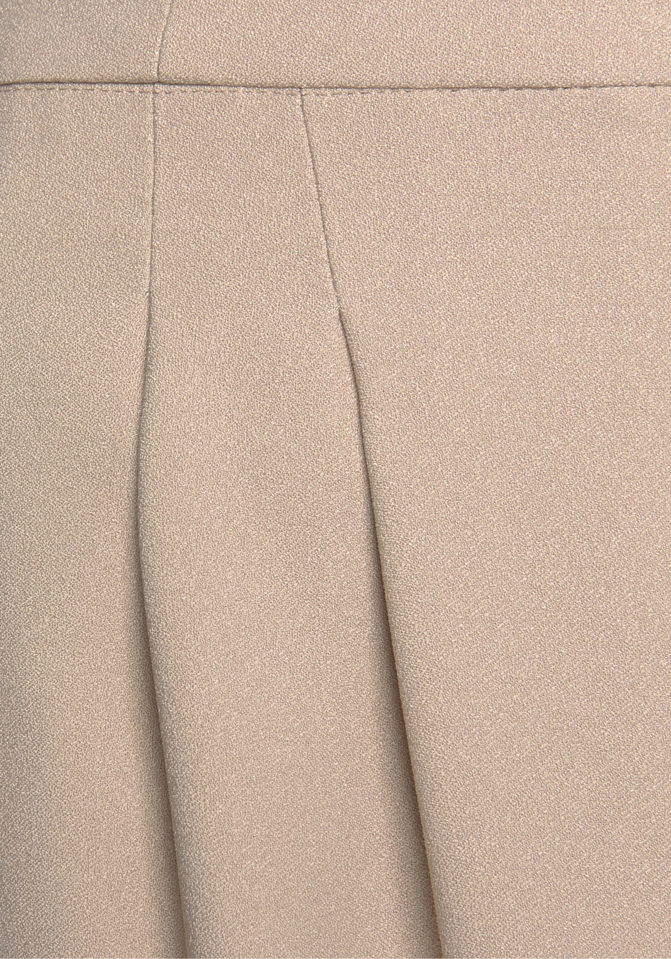 LASCANA Palazzohose in camelfarben