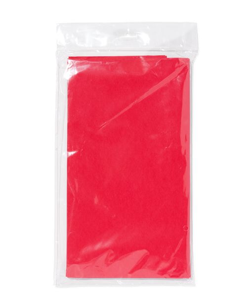 nappe en papier rouge 138x220