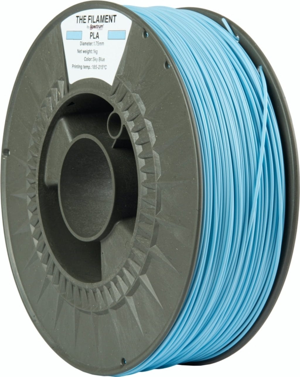 The Filament  PLA Sky Blue, 1,75 mm / 1000 g    Zuverlässiges & kostengünstiges PLA in Sky Blue