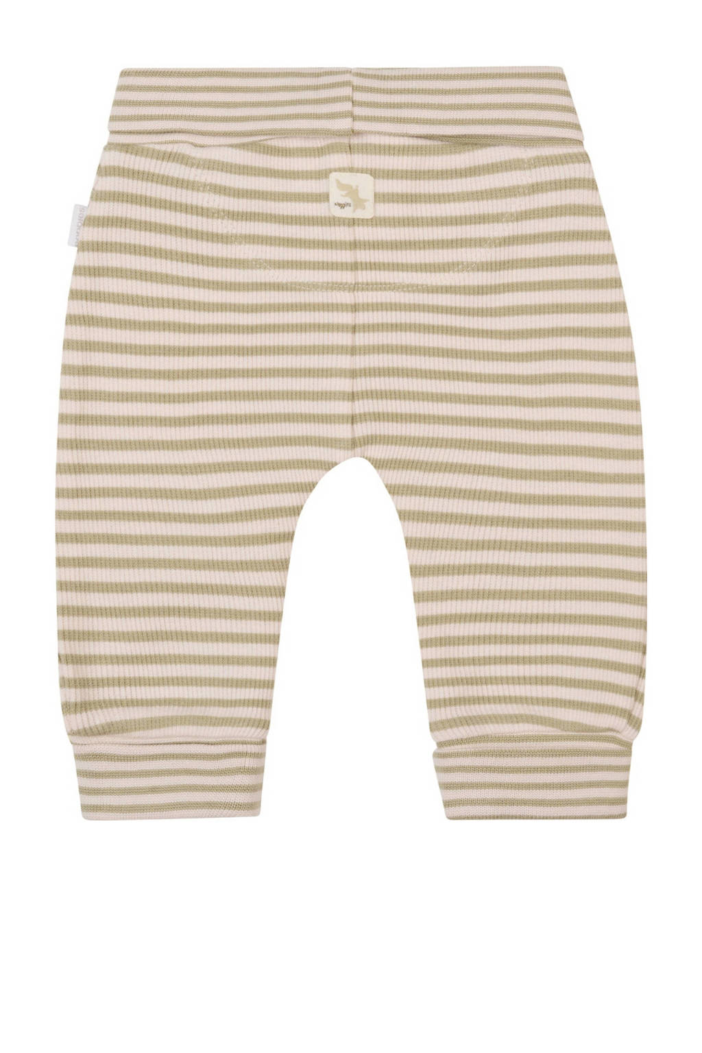 Noppies baby gestreepte broek groen