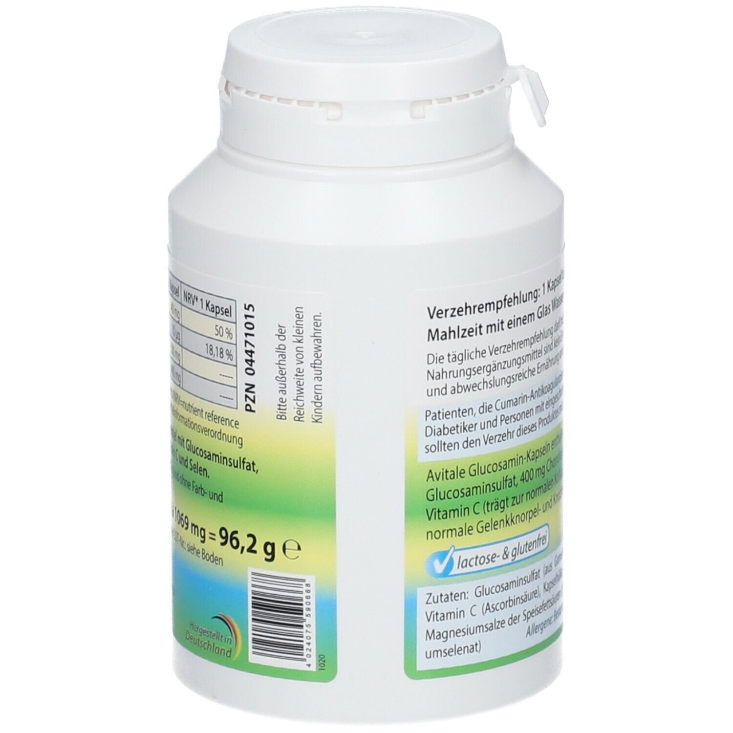 Avitale Glucosamin 500 mg + Chondroitin 400 mg
