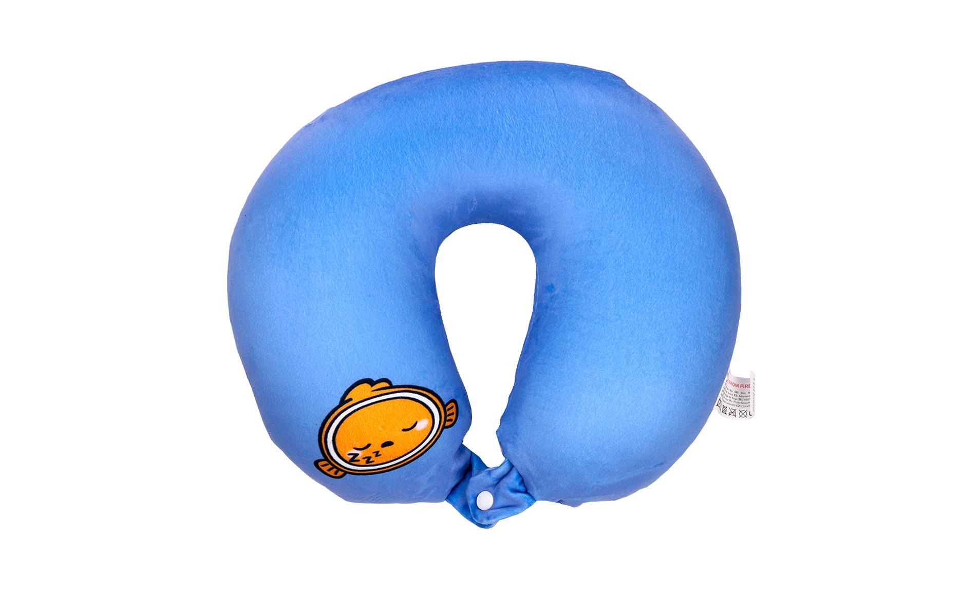 Reisekissen Plüsch 2 in 1 ClownfischPlüsch Memory Foam Reisekissen