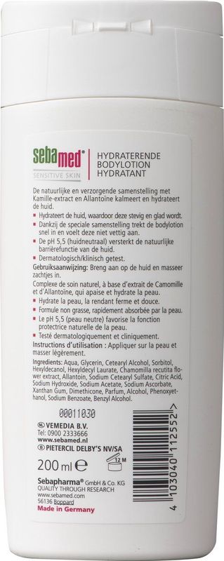 Sebamed Hydraterende Bodylotion - Kamille - 200 ml