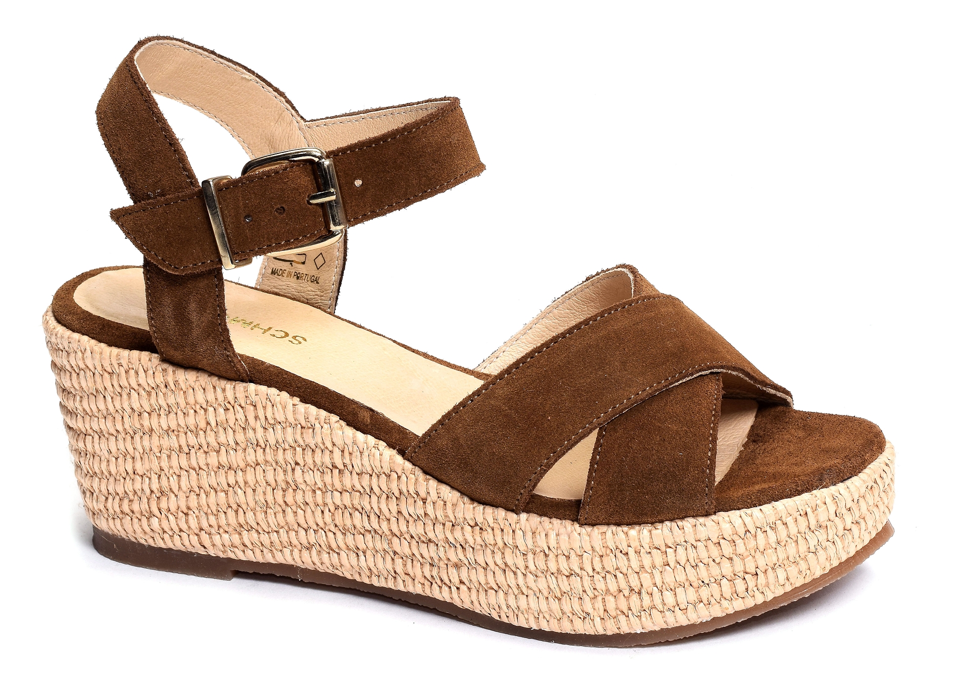 Luna sandale marron