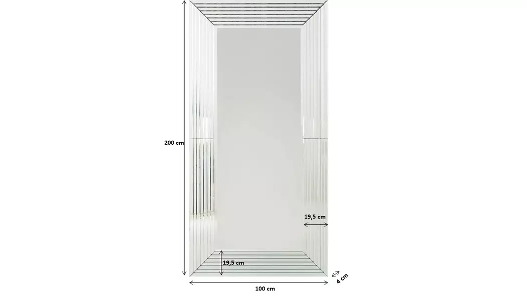 Wandspiegel Linea 81555