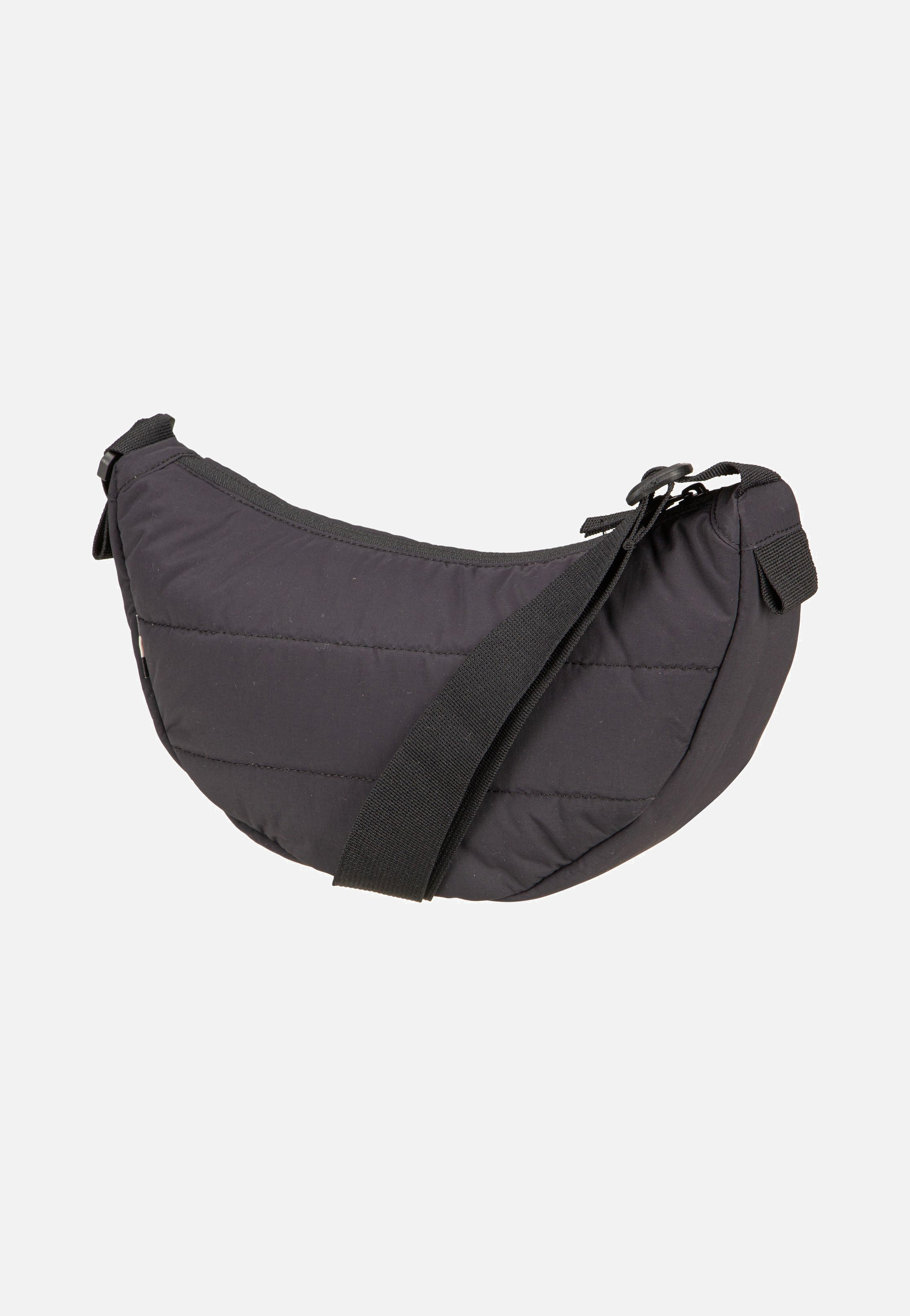 Puffer Moon Bag Small Monochrome Black - Crossbody Bag