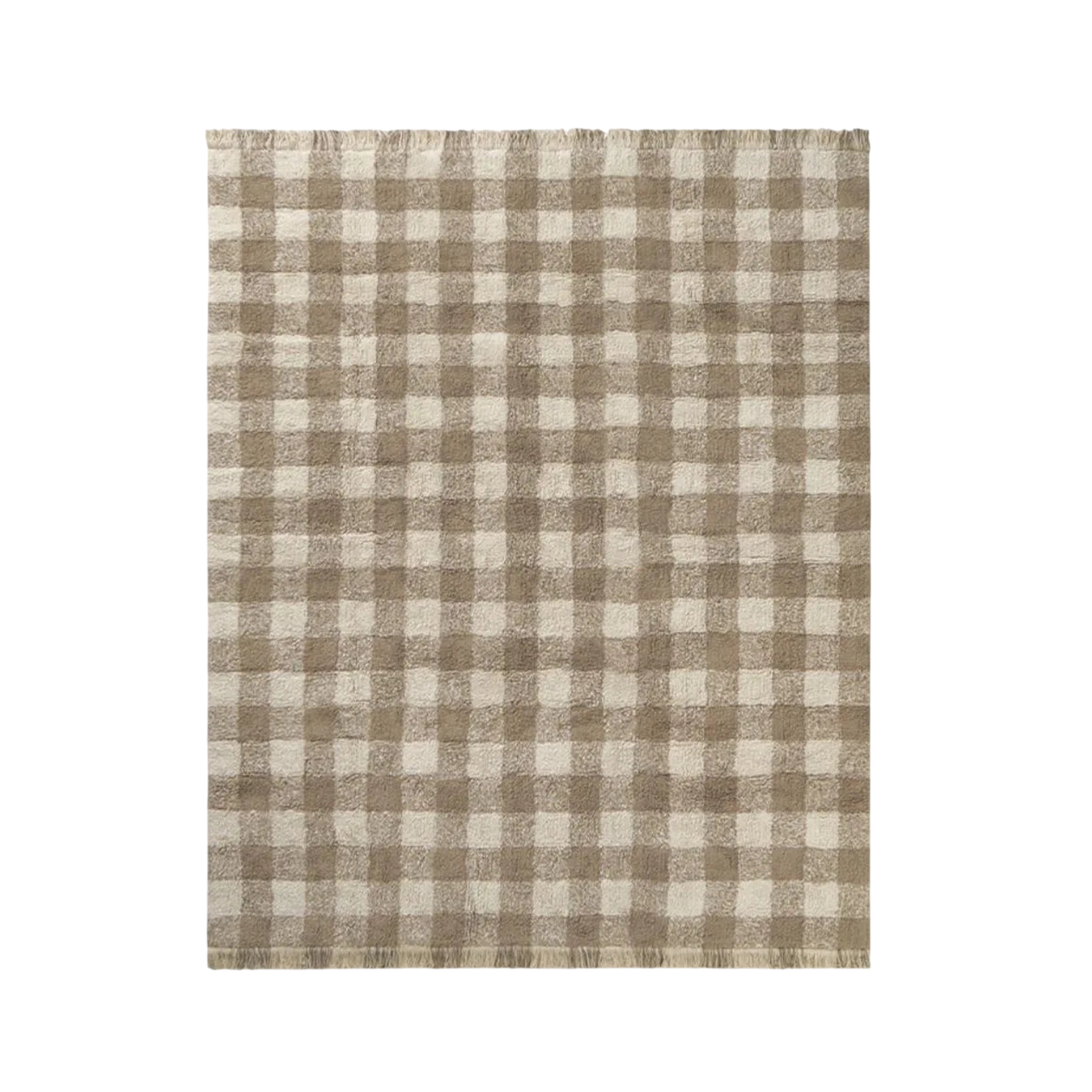 Teppich Vichy Maron