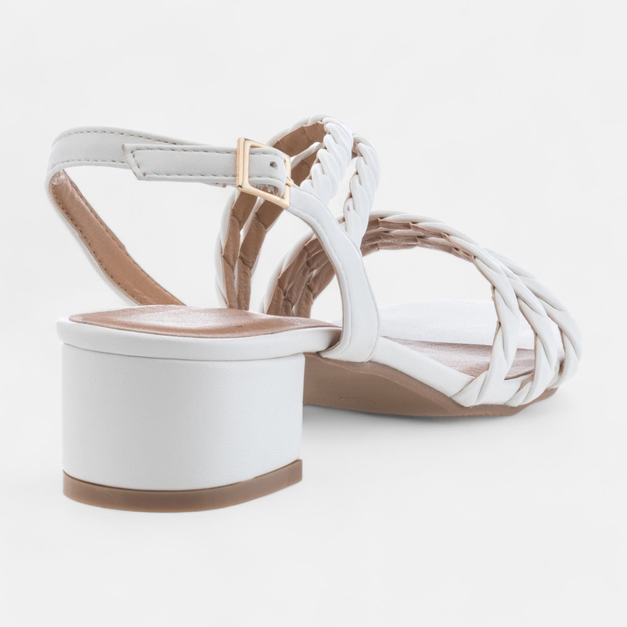 Nu-pieds Femme blanc