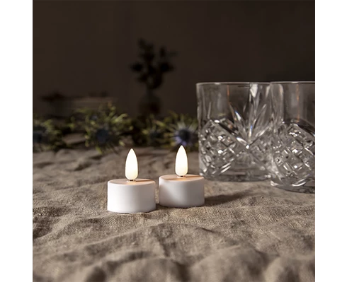 Star Trading LED Varmelys 2-pk flamme