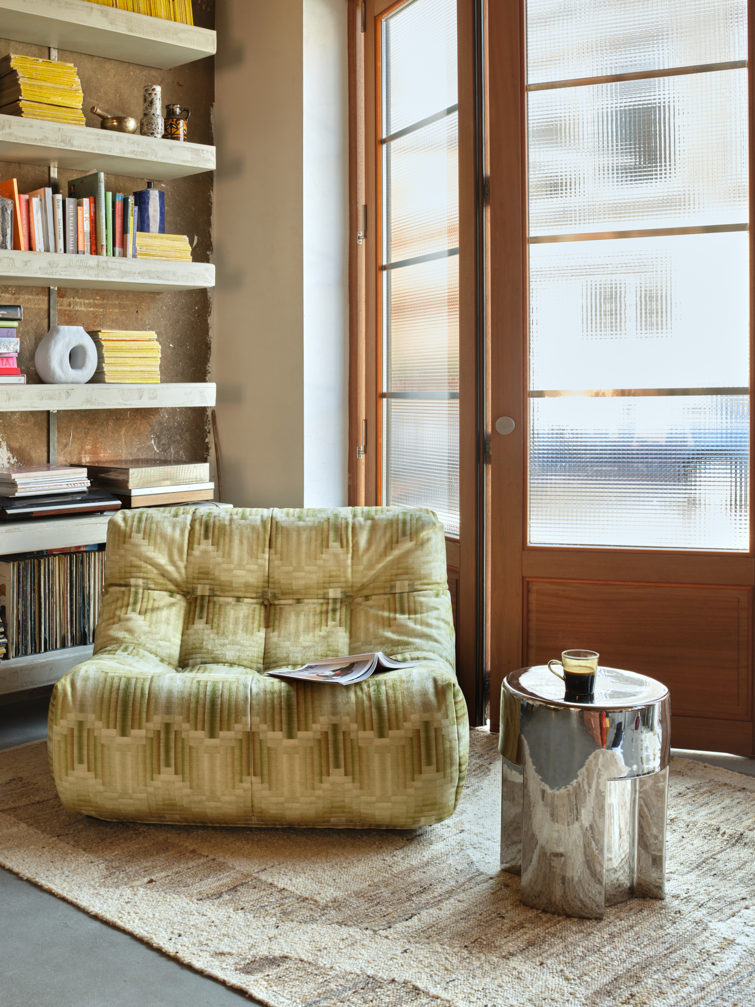 Vloerkleed Woolen contour 180x280 cm