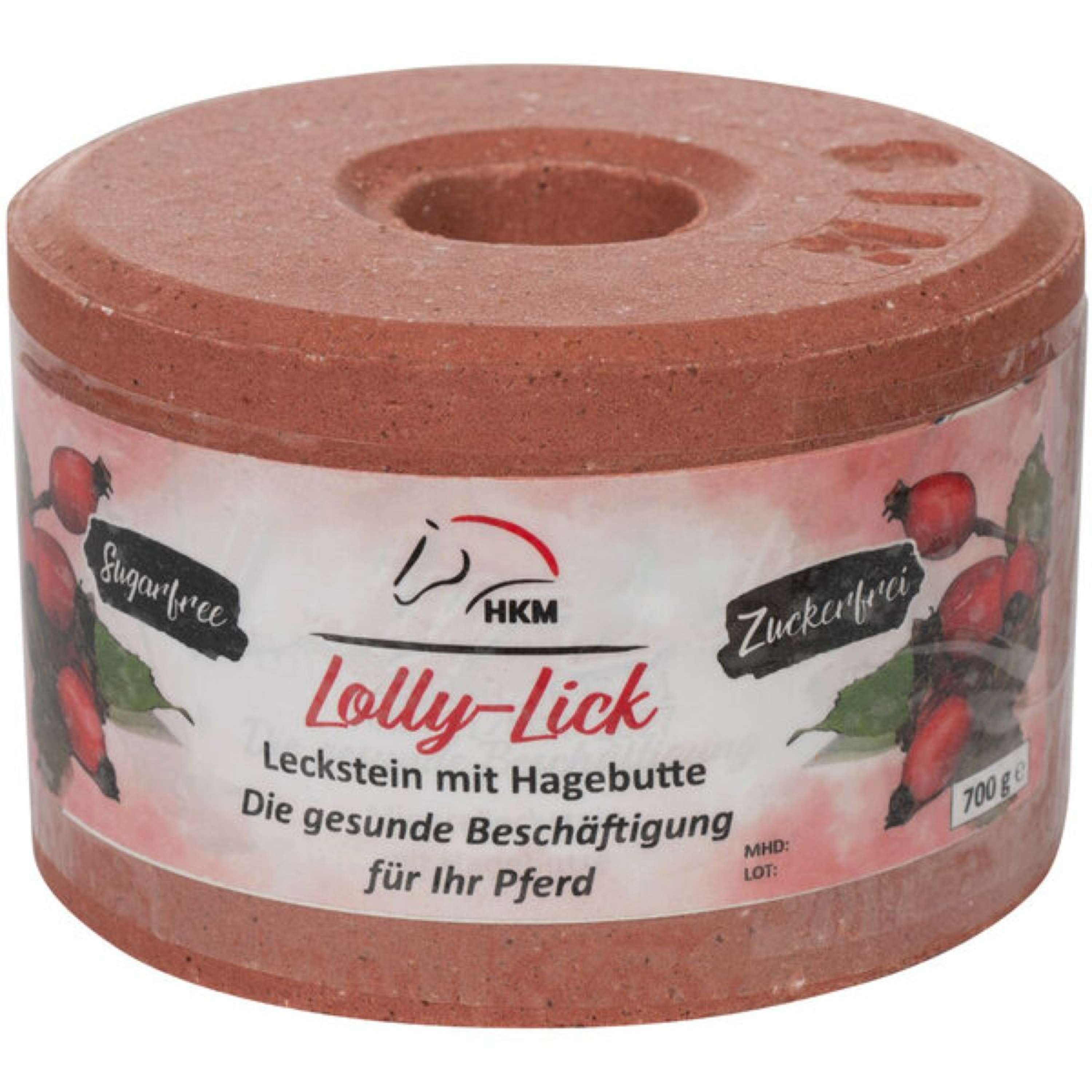 HKM Liksteen Lolly Lick Rozenbottel