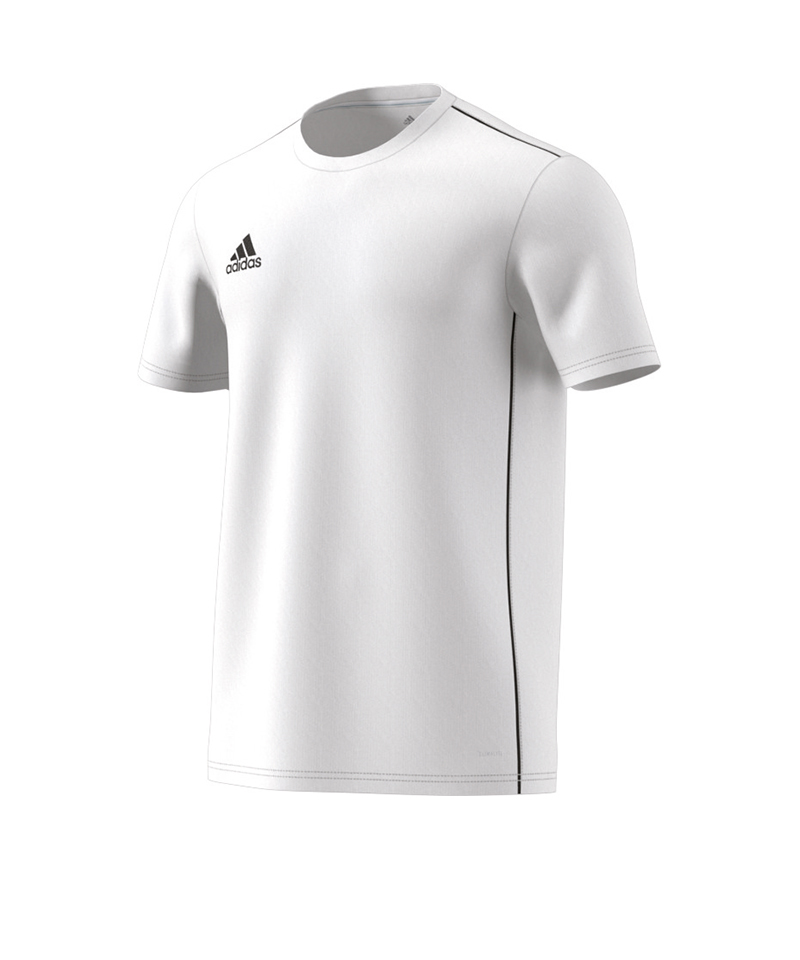 adidas Core 18 Trainingsshirt Weiss Schwarz