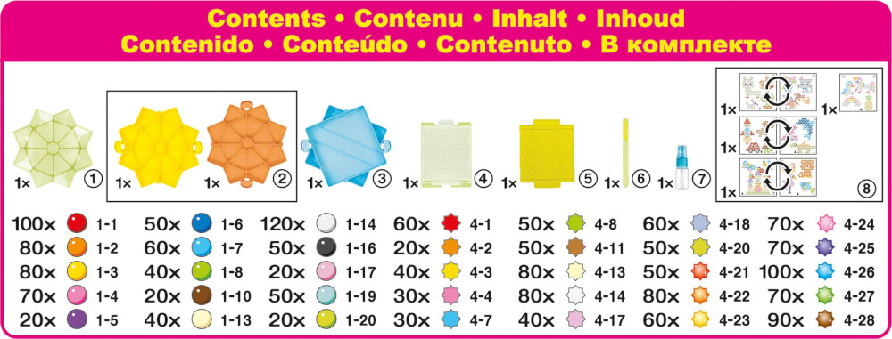 Aquabeads 31776 Sternperlen Bastelstation