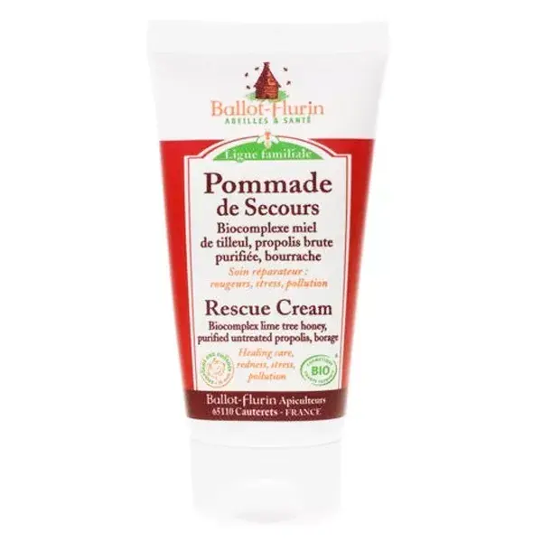 Pomada de resgate orgânica Ballot-Flurin Apicosmetic 50ml