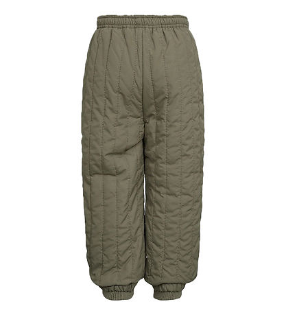 Sofie Schnoor Termobukser m. Fleece - Vitos - Kaki Gree