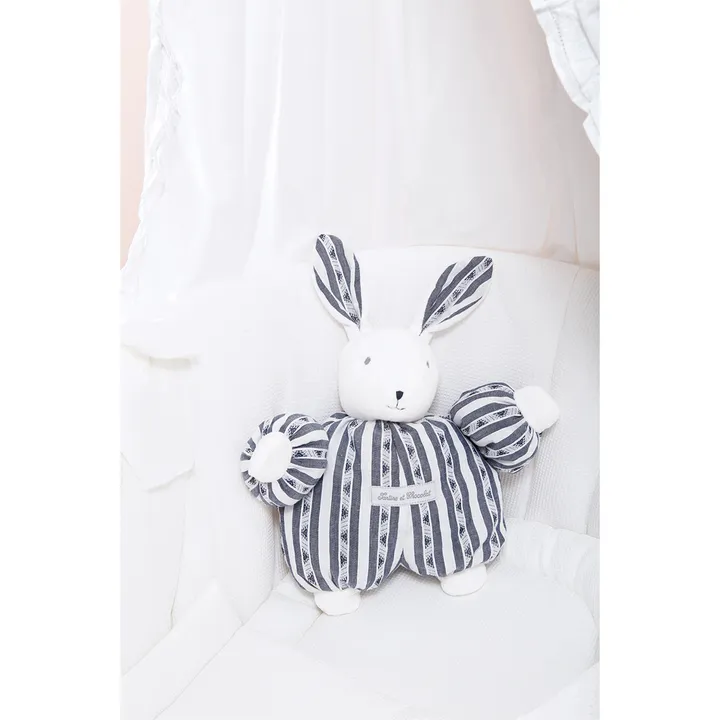 Tartine et Chocolat Peluche Augustin le lapin 1977 - 25 cm | Bleu marine