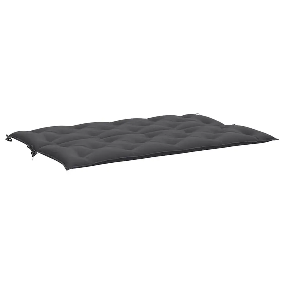vidaXL - Tuinbankkussen - Antraciet - Stof - 150 cm - 2 stuks