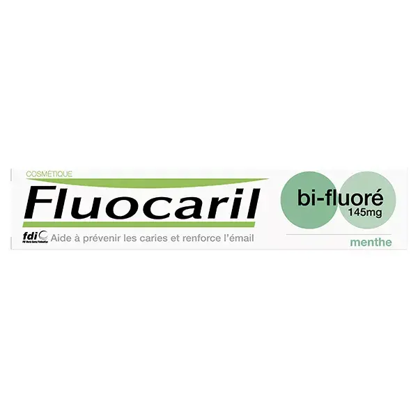 Creme dental Fluocaril Bi-Fluoride Cosmetic 145mg sabor menta 75ml